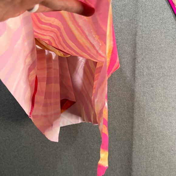 Kim Gravel x Swimsuits Hanky Halter Top & Brief Set Tequila Sunrise Size 8 - Picture 8 of 8